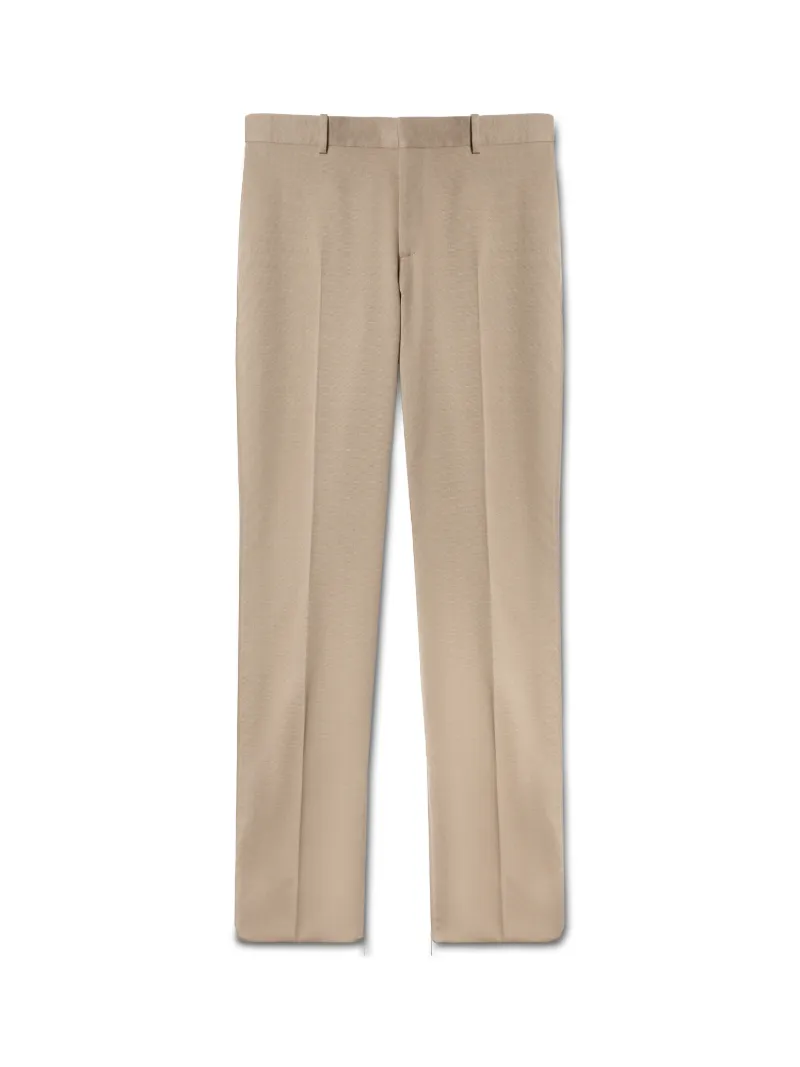 Pantaloni sartoriali slim con zip