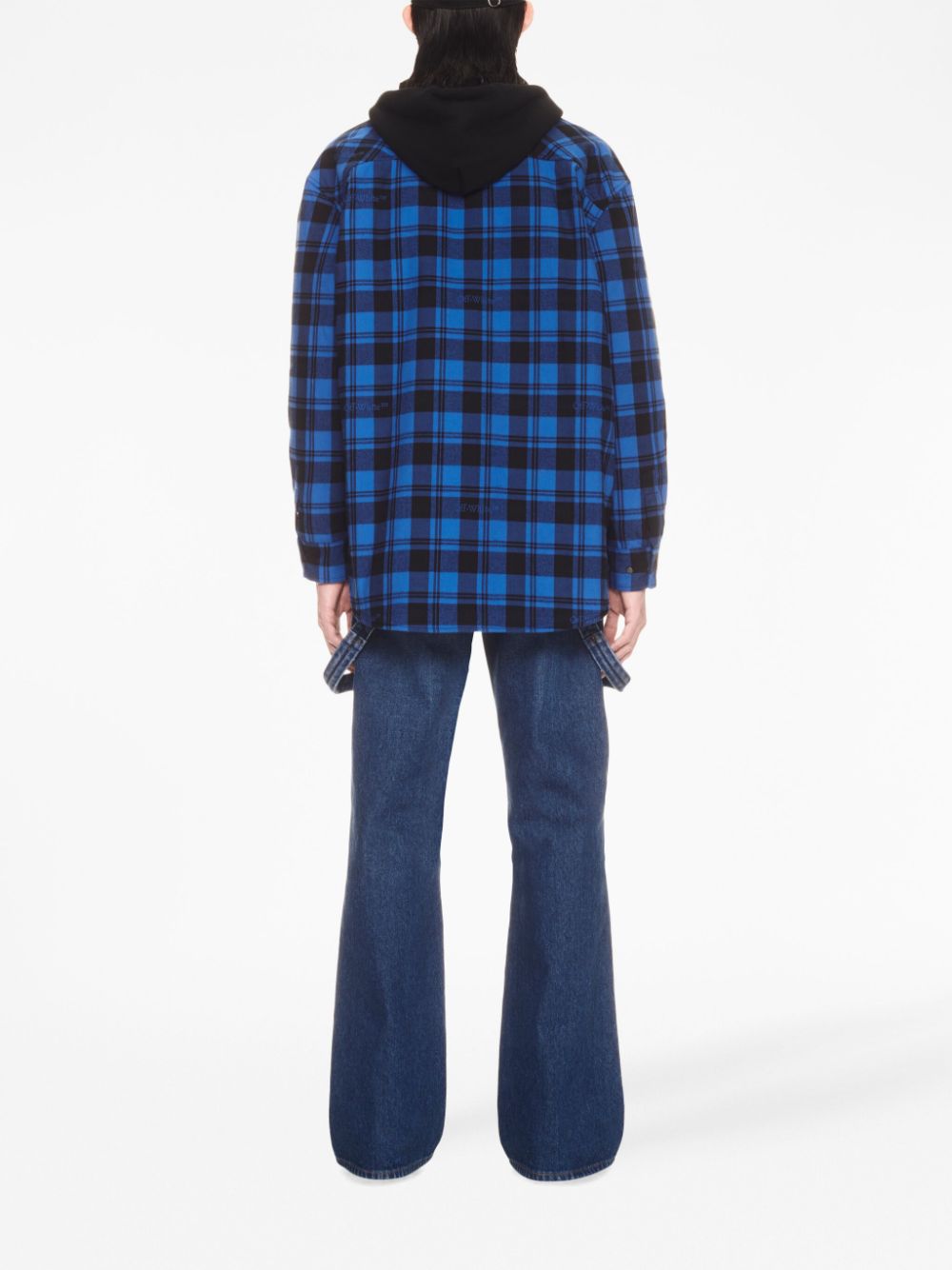 Off-White checked flannel shirt Men