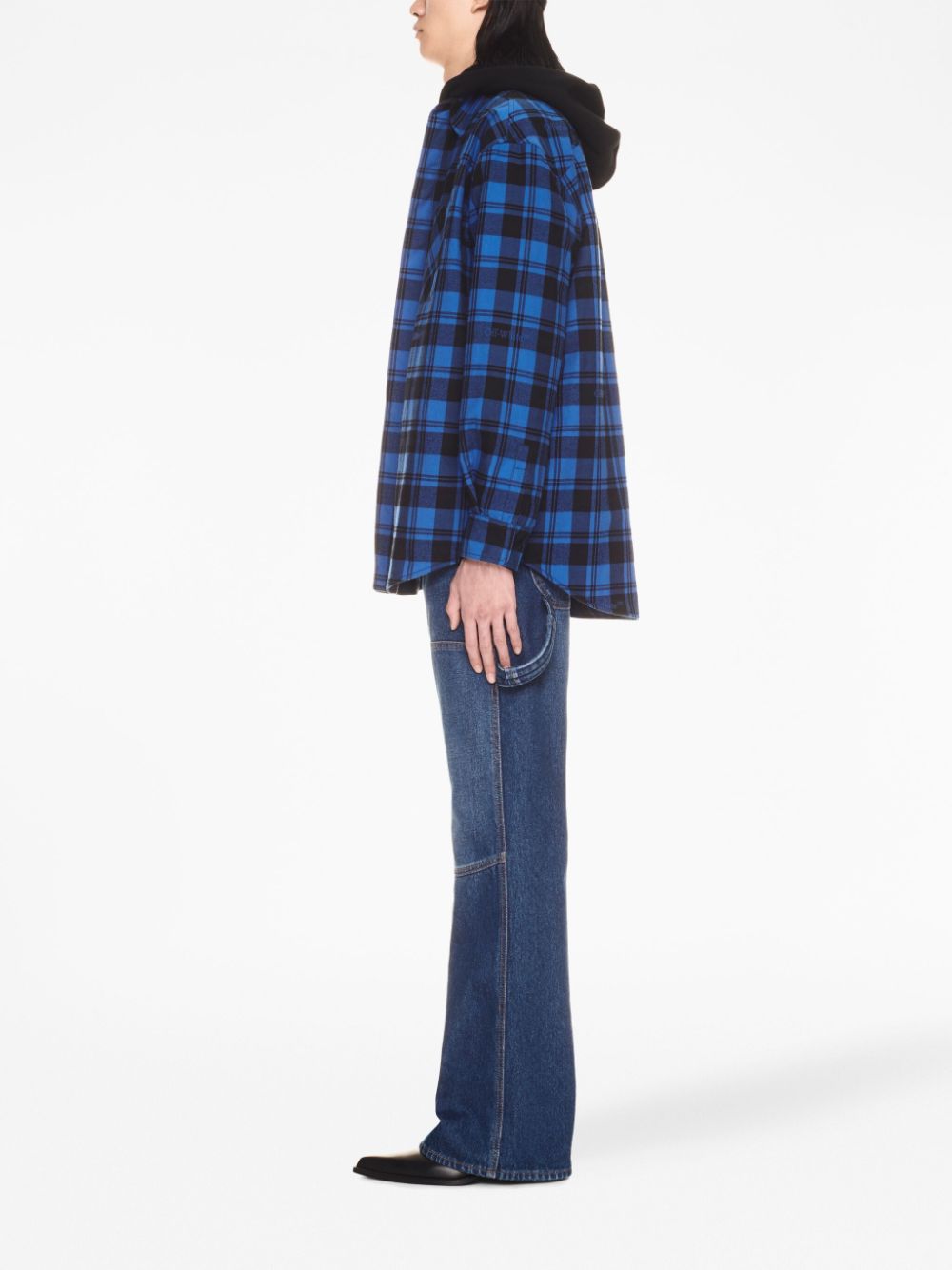 Off-White checked flannel shirt Men