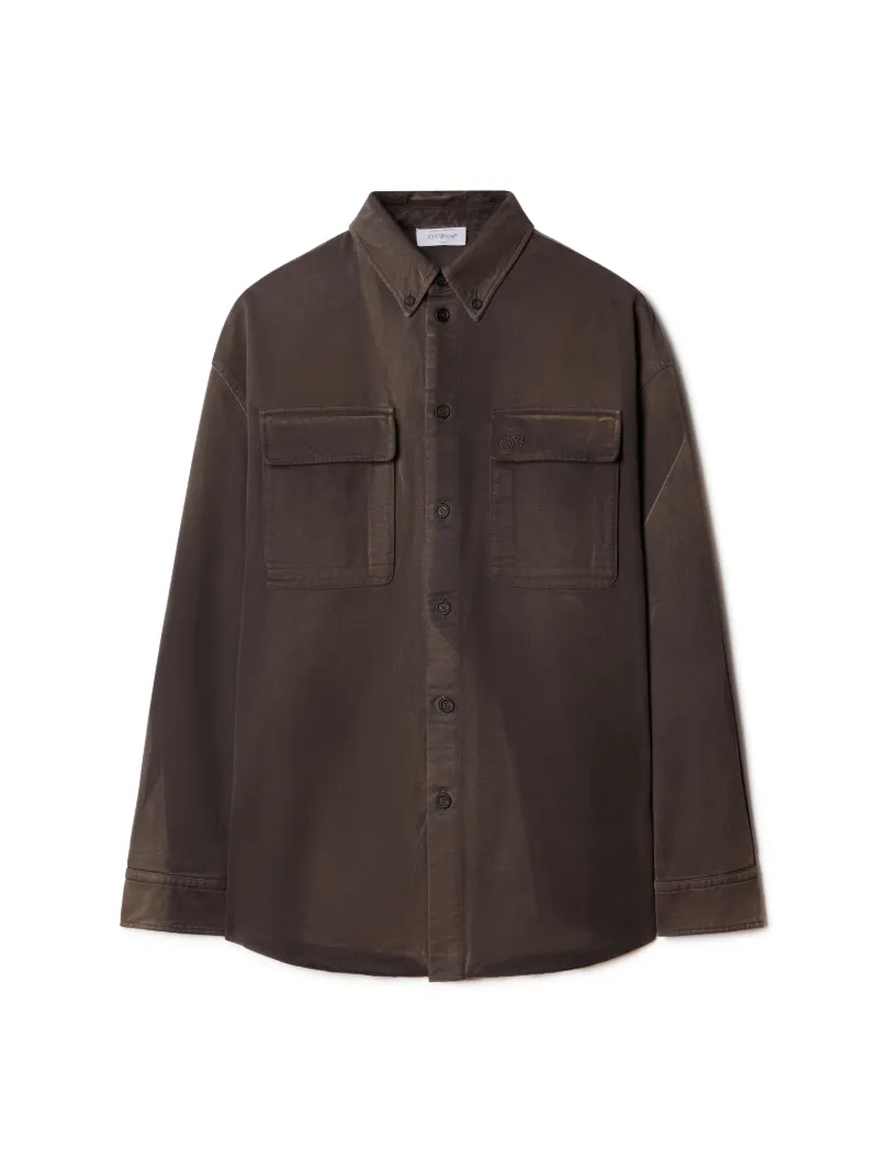 Giacca-camicia oversize