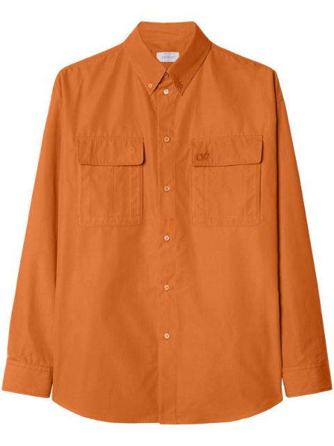 Off-White two-pocket cotton shirt Men