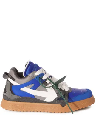 スニーカー Off-White OMIA234C99LEA002 MIDTOP SPONGE Sneakers Off-White Mid Top Sponge Sneakers | Blue | FARFETCH JO