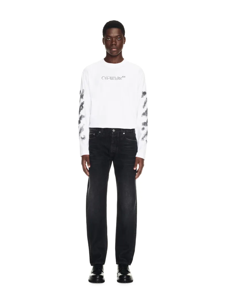 Jeans affusolati con motivo Arrow