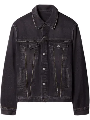 Jean jacket hot sale off white