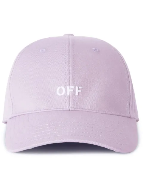 Off-White كاب بيسبول 'أوف-ستامب'