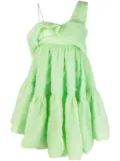 Cecilie Bahnsen Soon draped asymmetric dress - Green