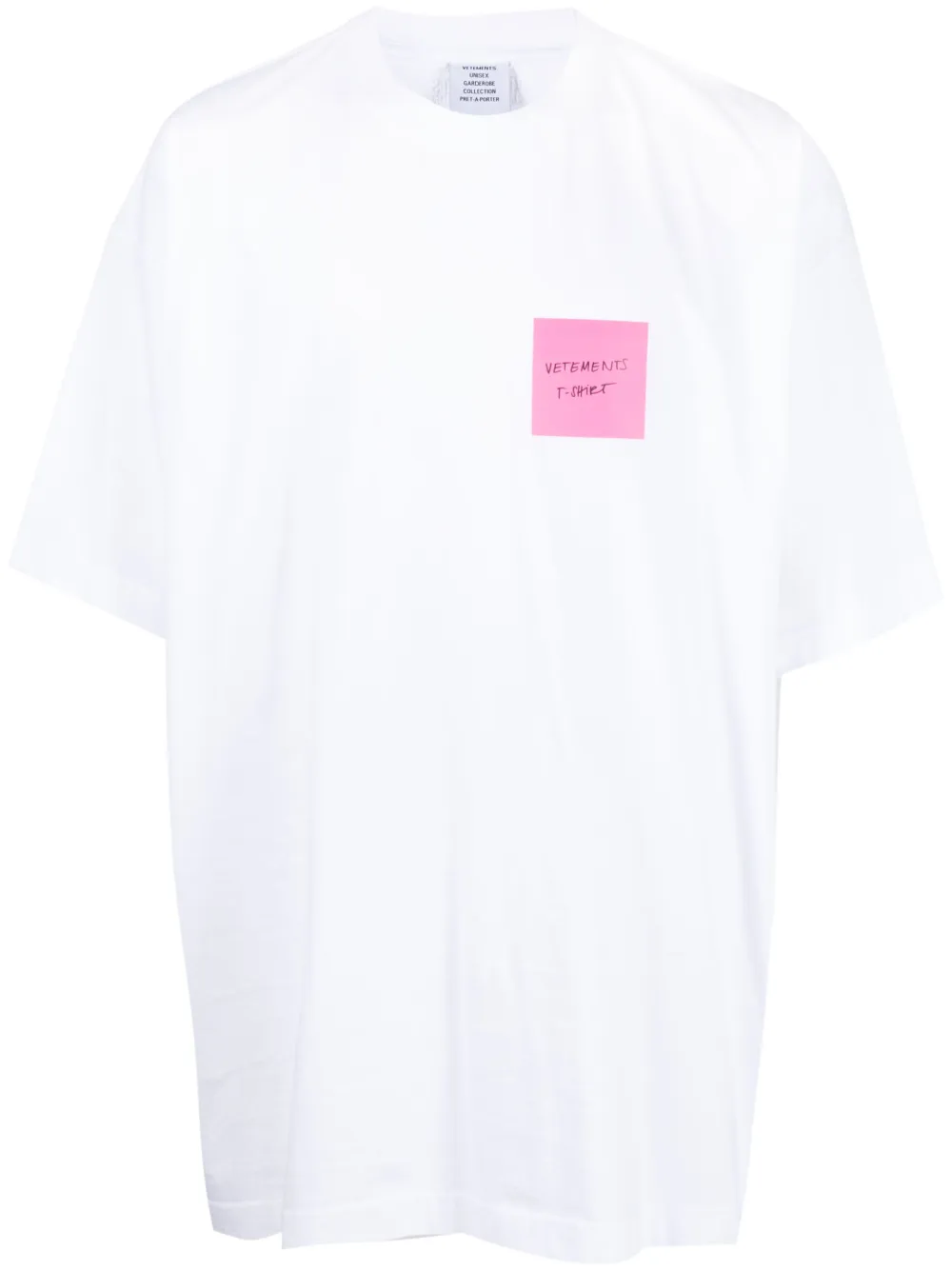 VETEMENTS graphic-print Cotton T-shirt - Farfetch