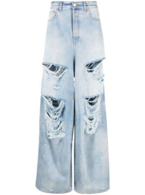 Jeans anchos - Streetwear para mujer - FARFETCH