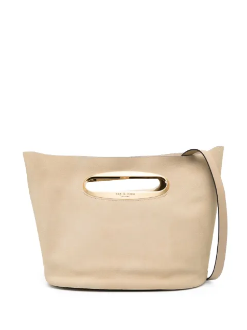 rag & bone Belize clutch suede tote bag