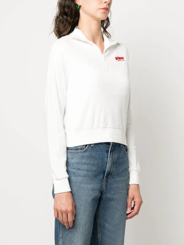 Terry cloth sweatshirt online womens