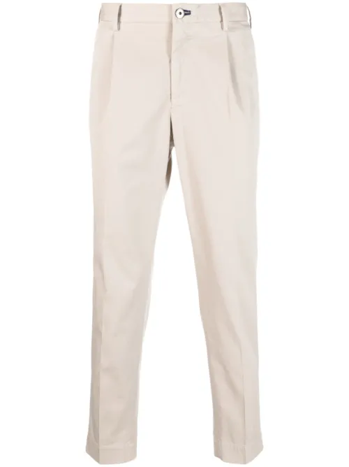 Pantalon fuselé à coupe courte - Incotex - Modalova