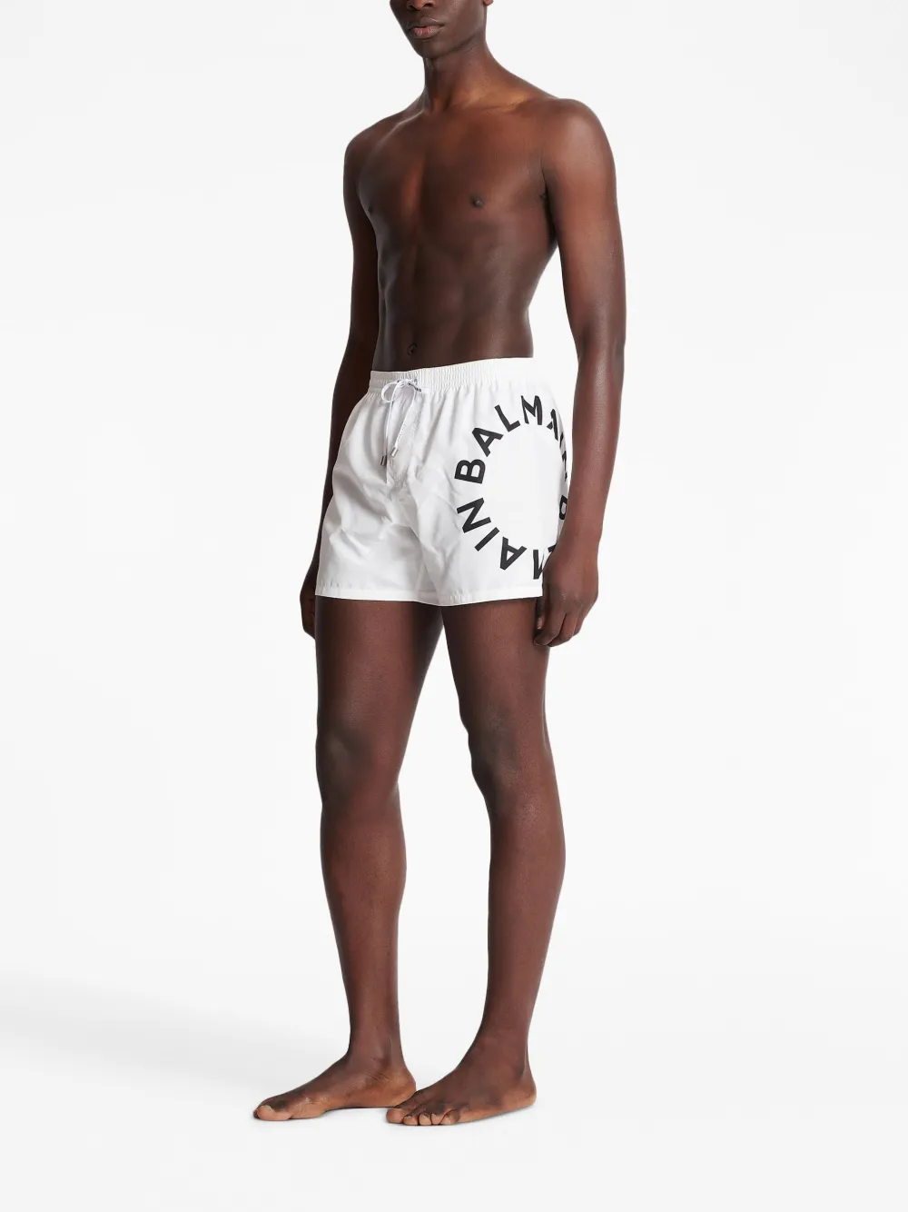 Balmain logoprint Swim Shorts Farfetch