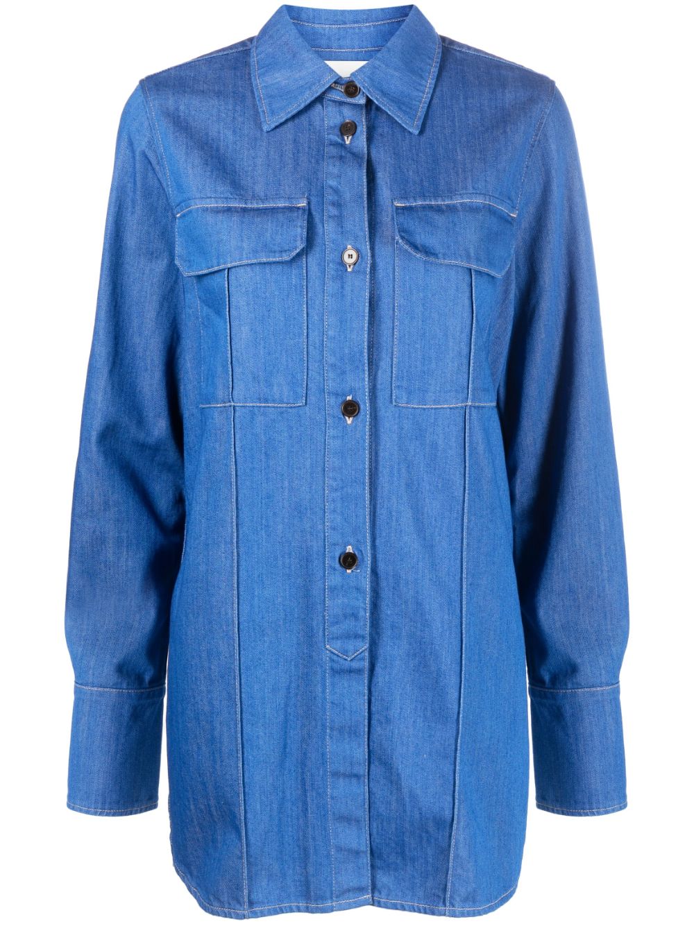 Closed Pintuck Denim Shirt - Farfetch