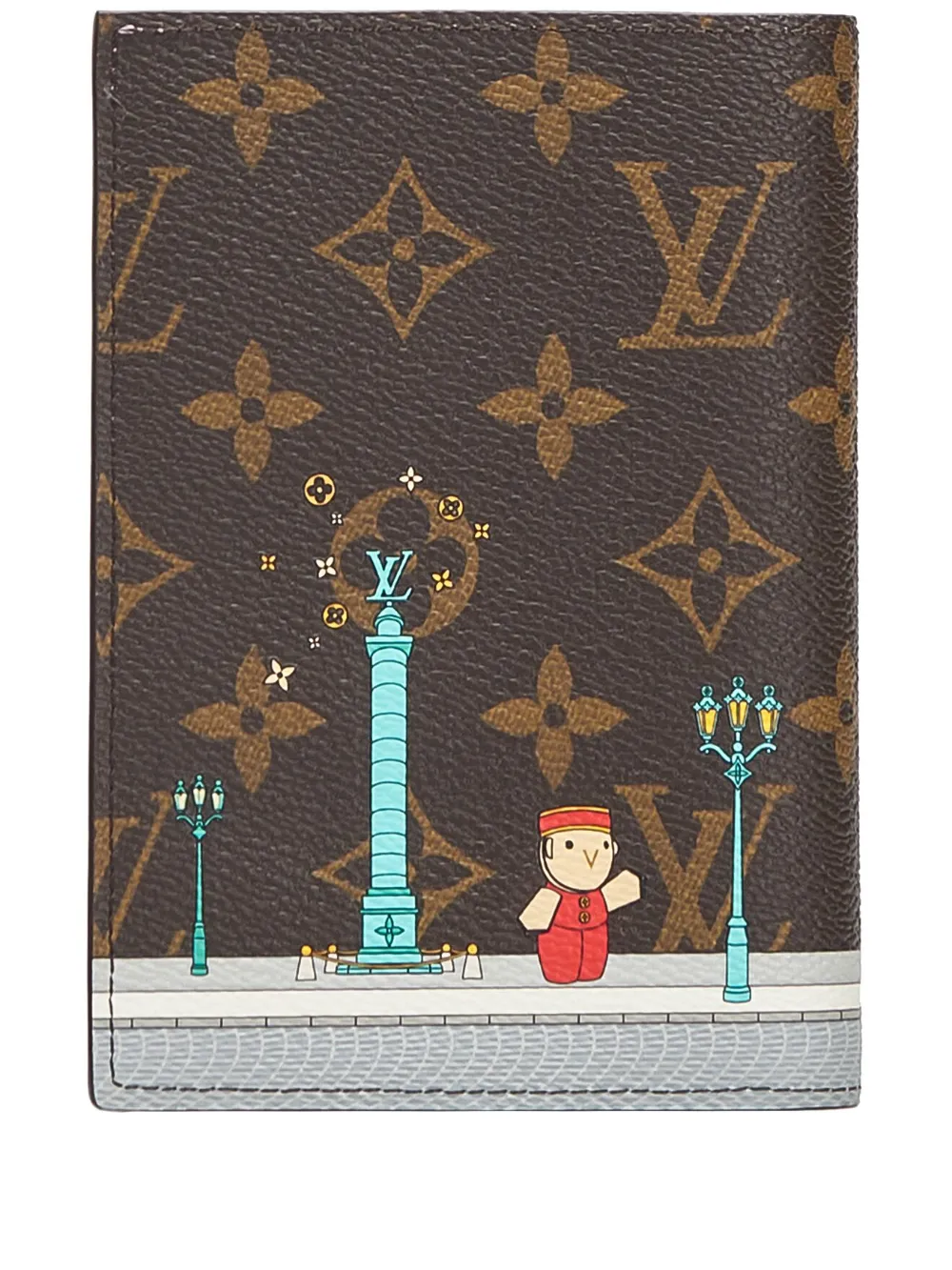 Louis Vuitton preowned Monogram Vivienne Paris Passport Cover Farfetch