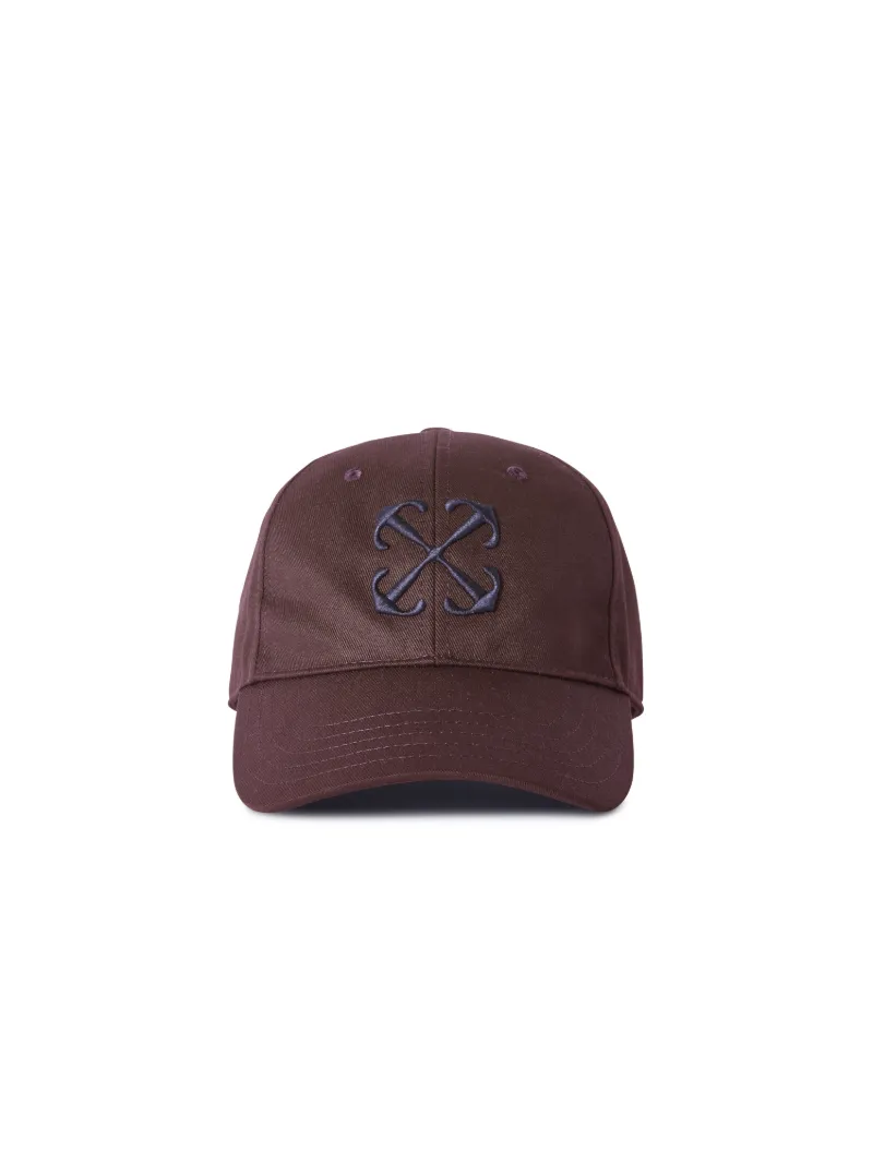 DRILL EMBR ARROW BASEBALL CAP BURGUNDY
