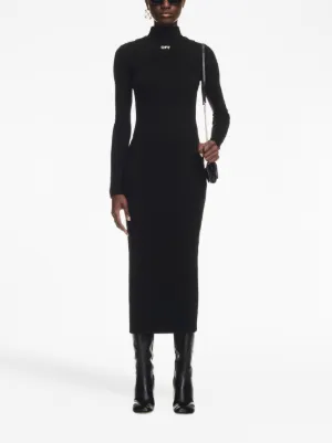 ワンピース Off-White Woman Dress Black OWDB304C99JER002 1001 Off-White Dresses | FARFETCH US