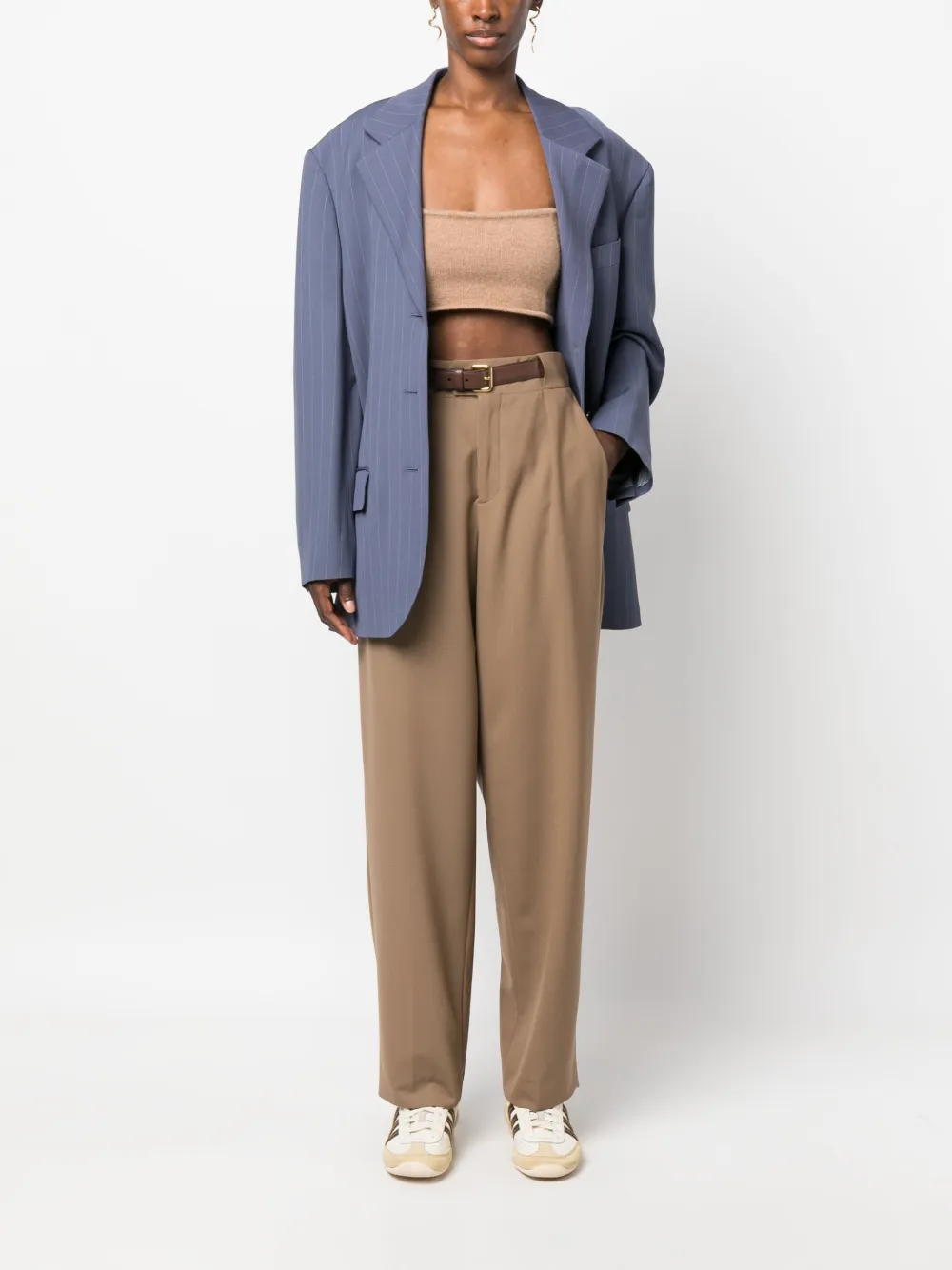 Closed Mawson wide-leg trousers - Bruin