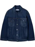 Off-White button-fastening denim jacket - Blue
