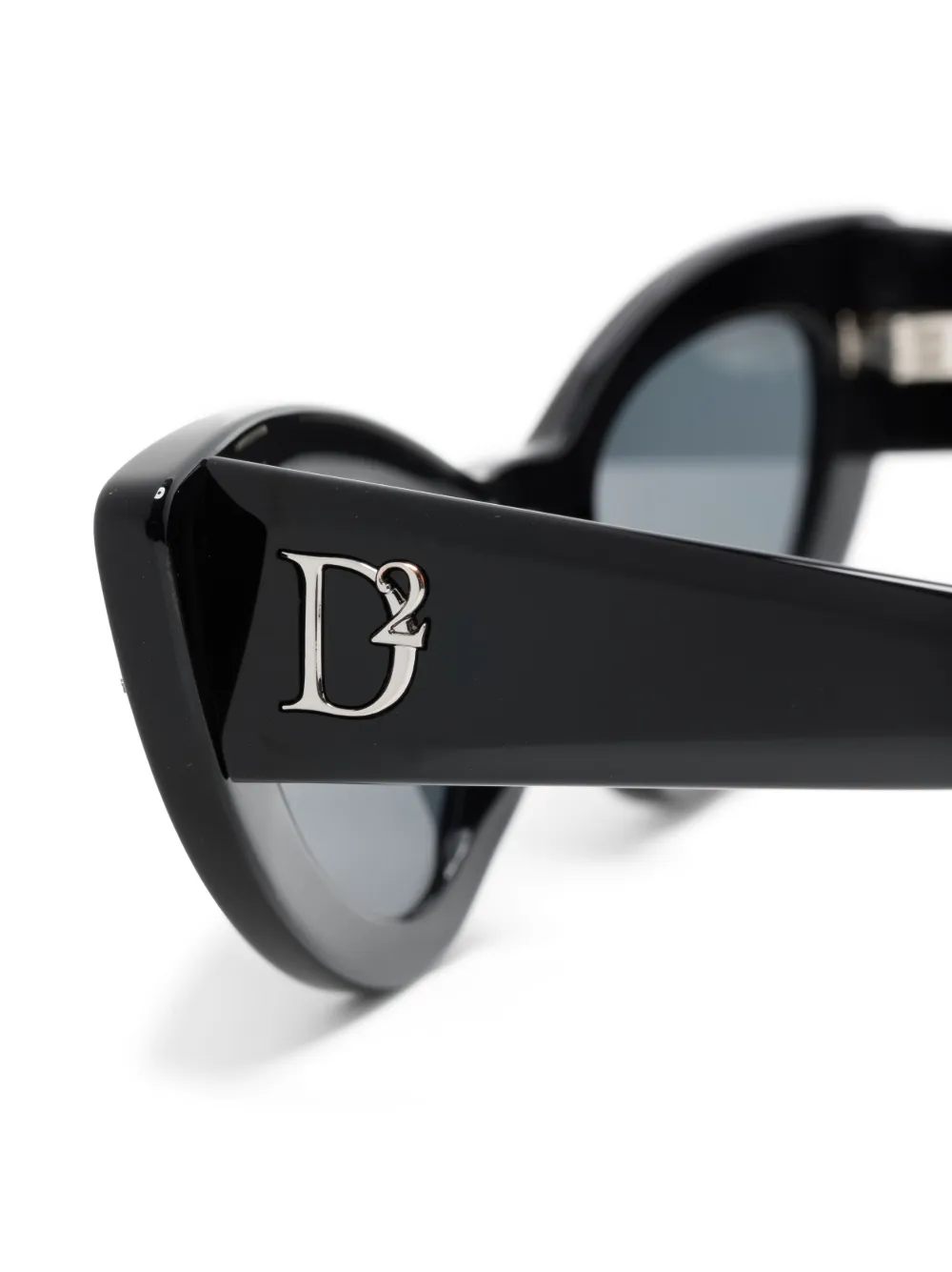  Dsquared2 Eyewear Crystal-embellished Cat-eye Sunglasses - Black 
