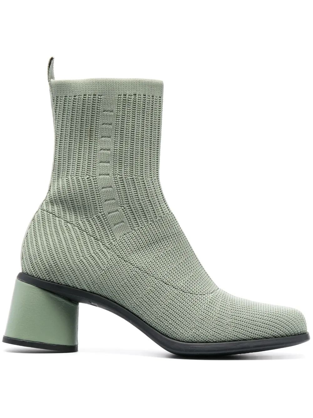 Shop Camper Kiara 65mm Square-toe Boots In Green