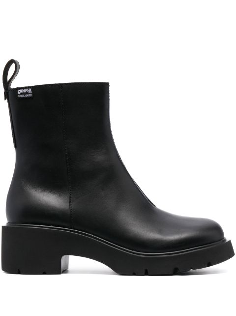 Camper Milah 75mm leather ankle-boots