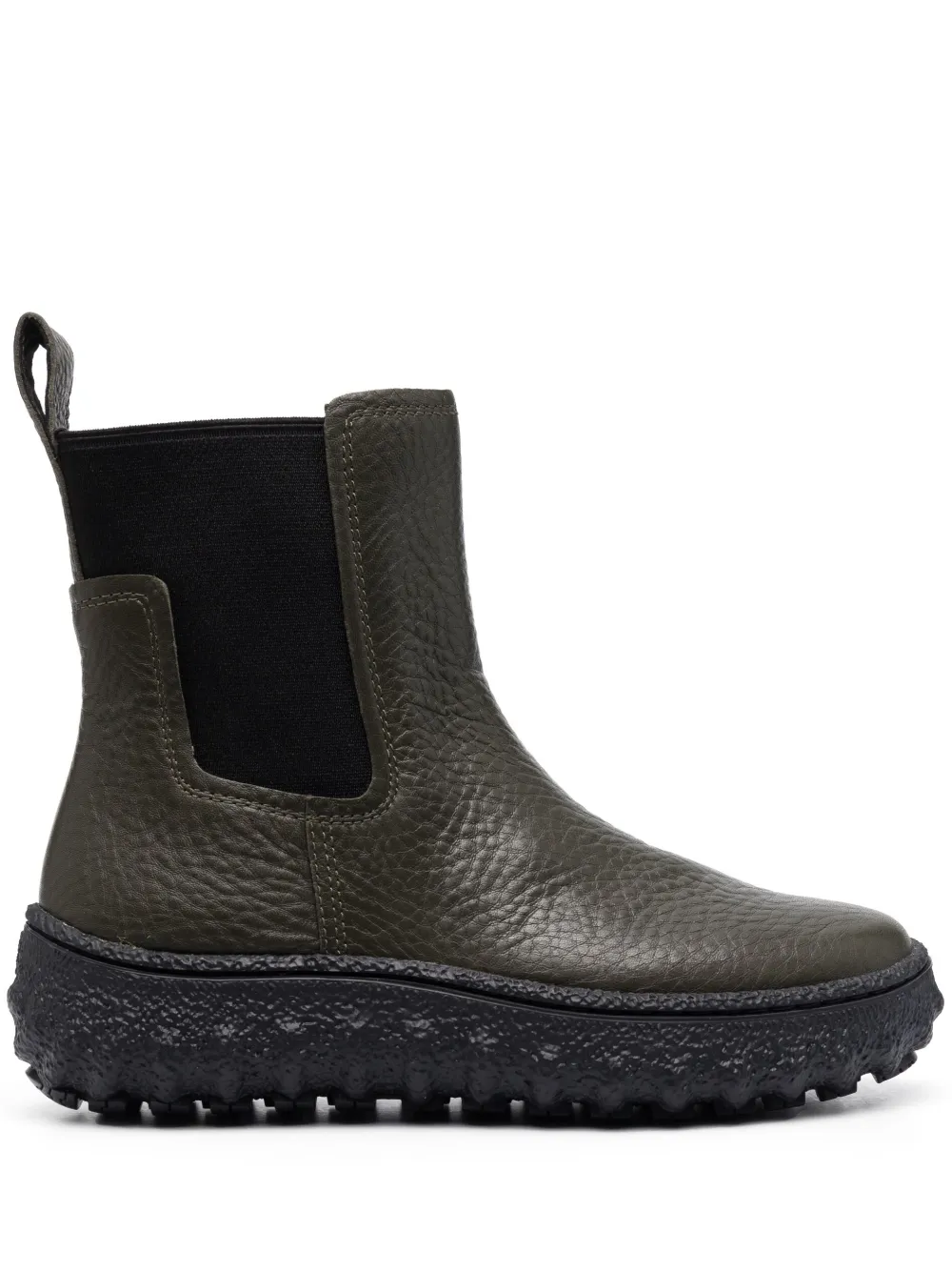 Camper Ground レザーブーツ - グリーン Camper Ground レザーブーツ - グリーン