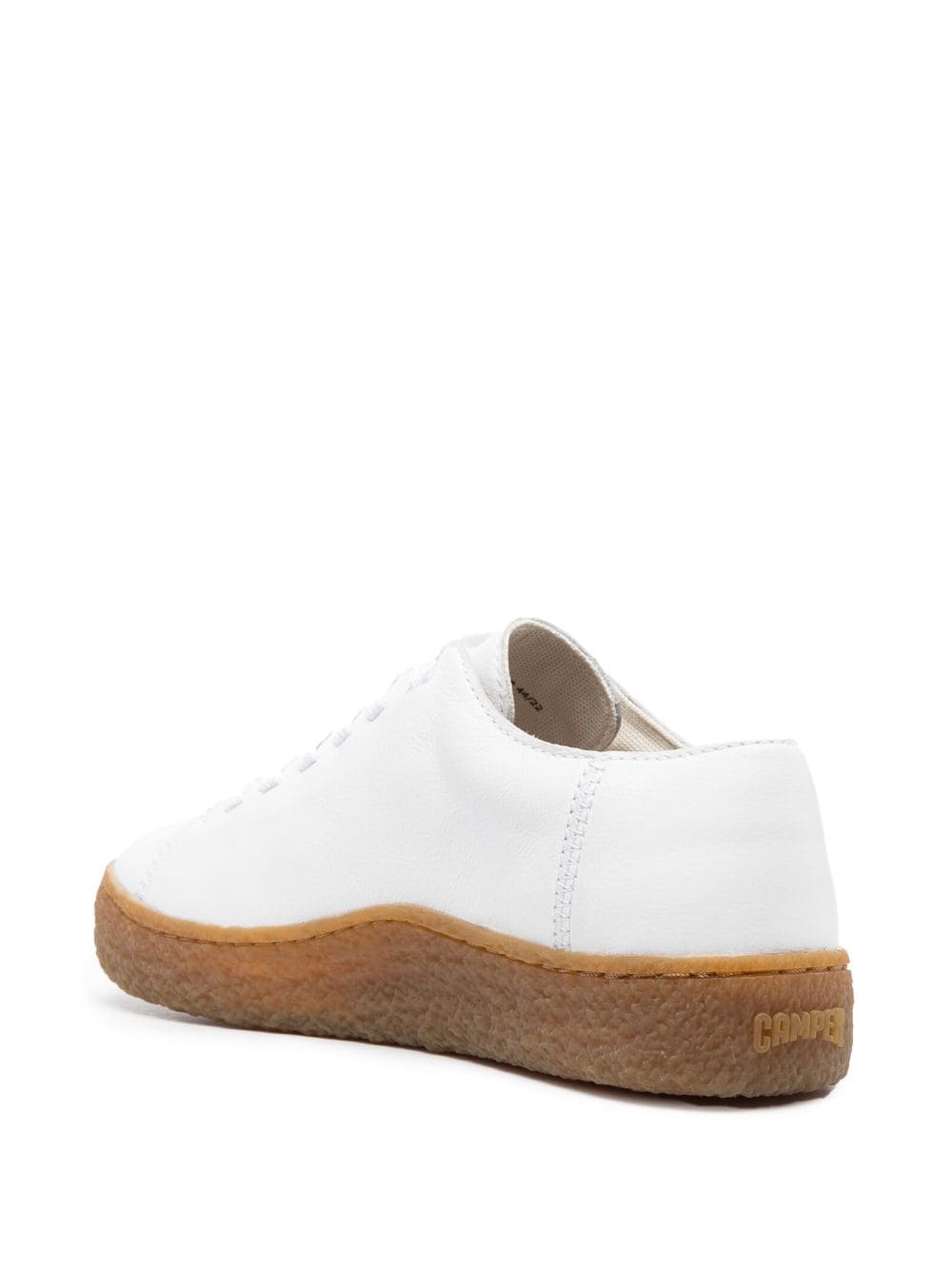 Shop Camper Peu Terreno Lace-up Sneakers In White