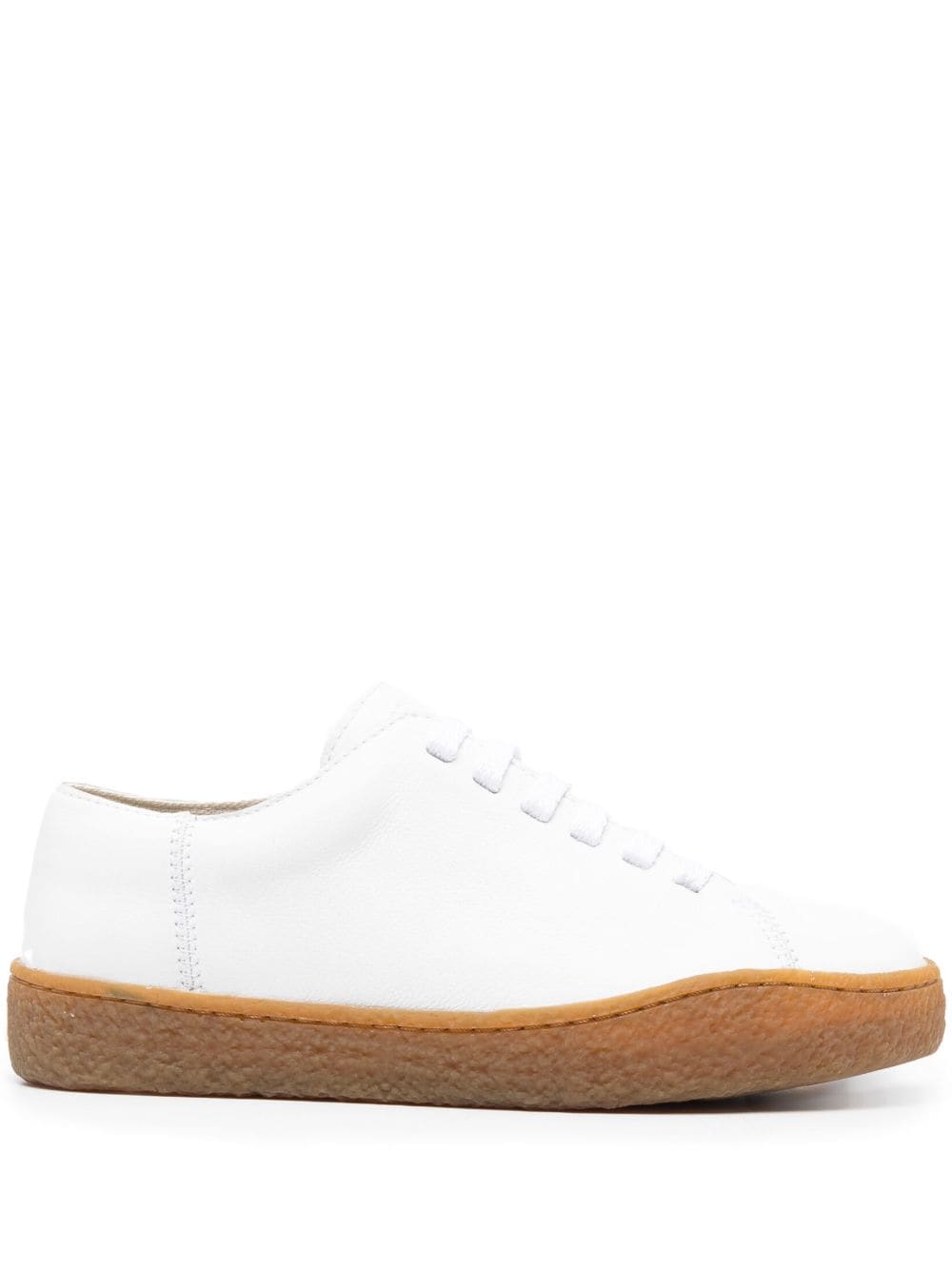 Shop Camper Peu Terreno Lace-up Sneakers In White