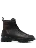 Camper Brutus lace-up ankle boots - Brown