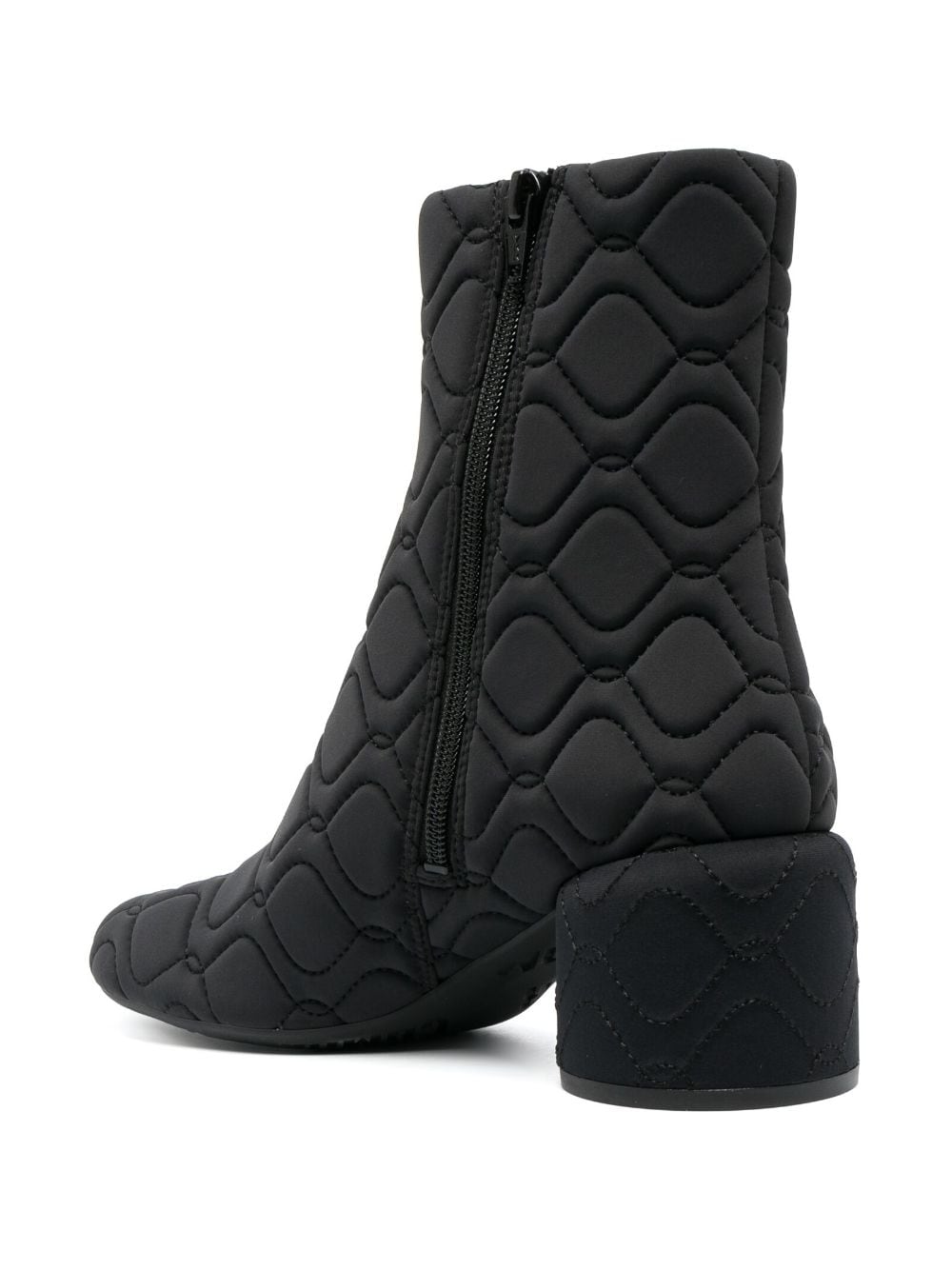 Shop Camper Niki 60mm Quilted Boots In Black