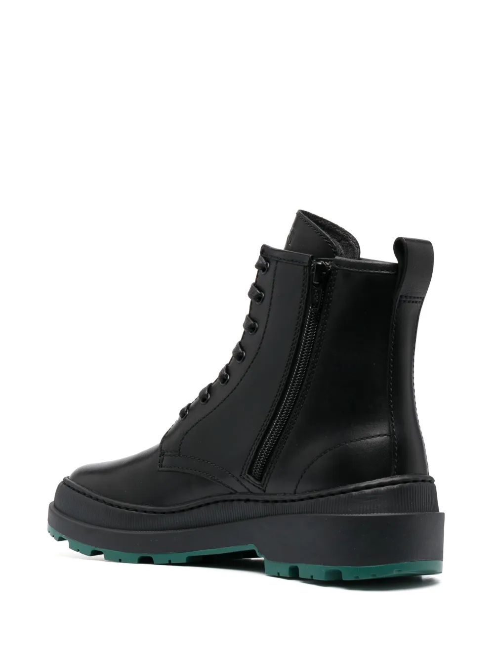 Shop Camper Brutus Trek Lace-up Ankle Boots In Black