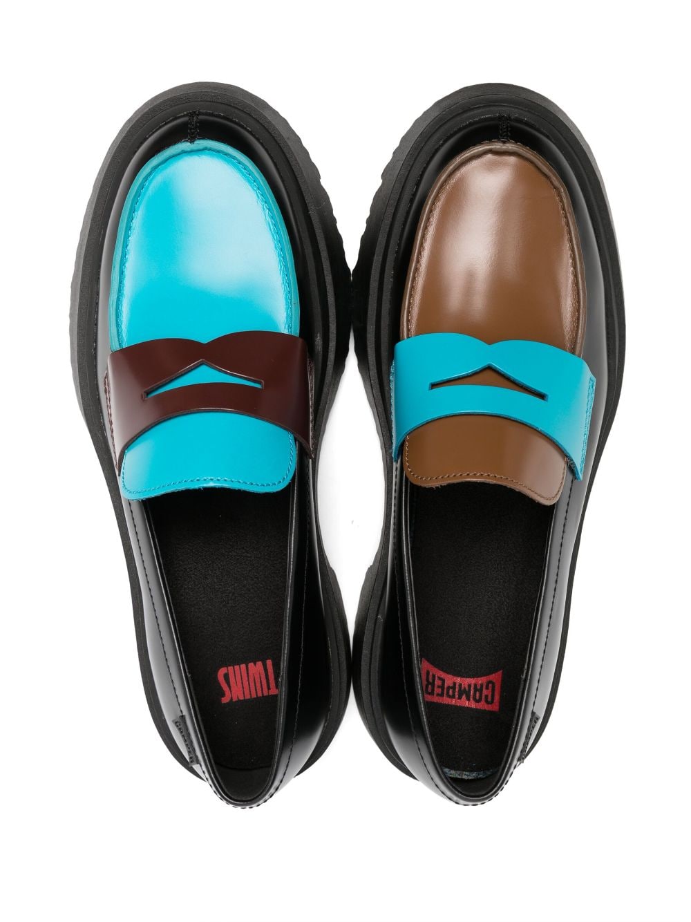 Camper Walden logo-patch Loafers - Farfetch