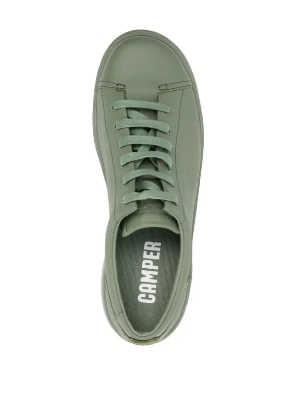 Camper lace-up Leather Sneakers | Green | FARFETCH