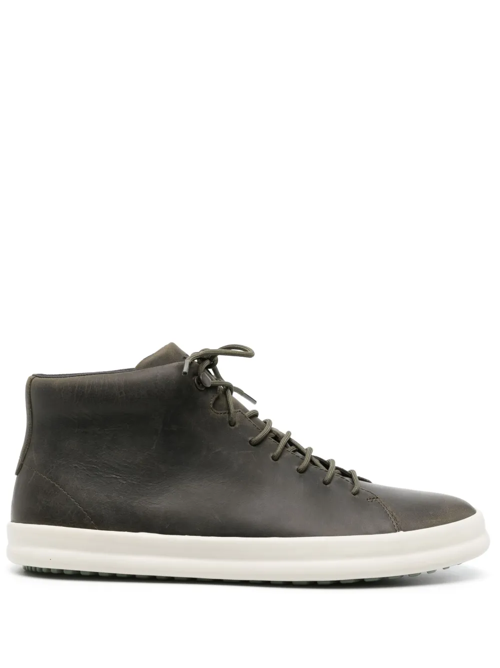 Camper Chasis Sport leather sneakers | Green | Image 1