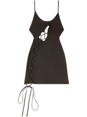 【関税込み】heron preston 'Lace-up' dress Heron preston 'lace-up' dress available on julian-fashion
