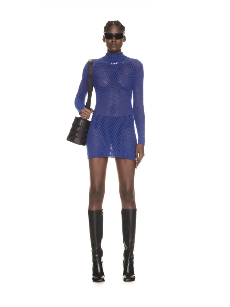 NET MINI DRESS 