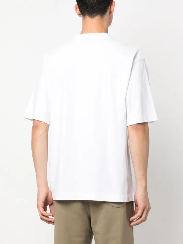Off-White Bookish logo-print Cotton T-shirt | White | FARFETCH