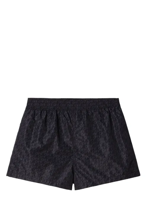 Short de bain à logo imprimé - Off-White - Modalova