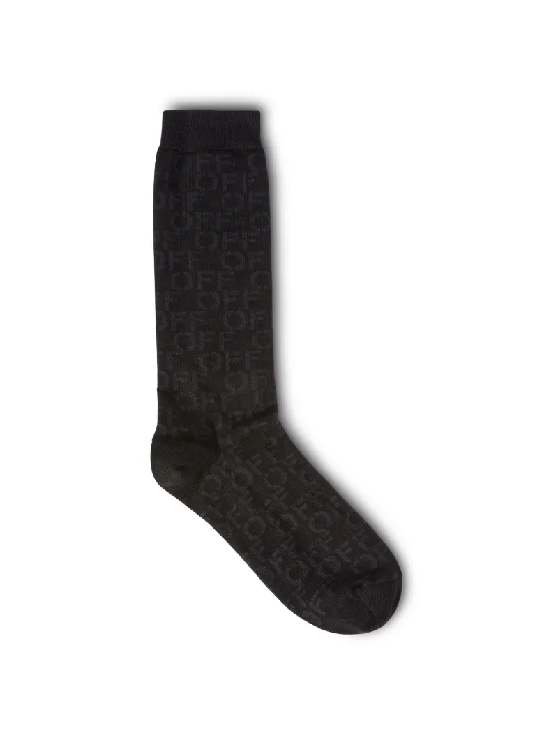 Reguläre Socken mit Off Aufdruck