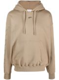 Off-White Off Stitch cotton hoodie - Neutrals