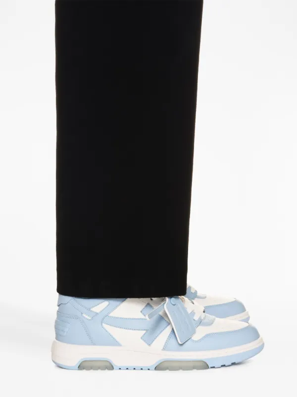 【関税＆送料込み】Off-White Out Of Office Leather Sneakers Off-White Out-Off-Office Leather Sneakers | Blue | FARFETCH CA