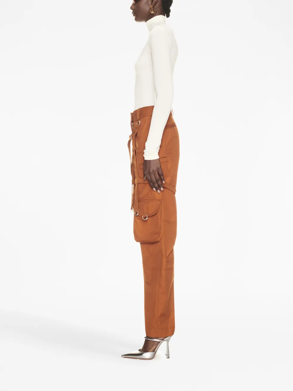 Off-white Logo-print Second-skin Top In White