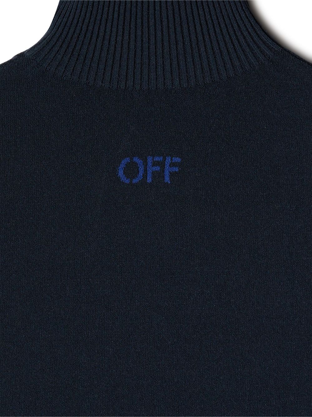 Off-White OFF-logo high-neck jumper Women