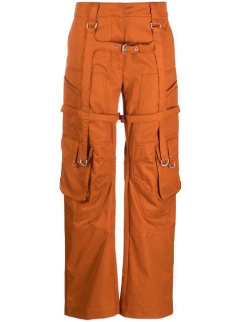 Off-White buckle-detail cargo trousers