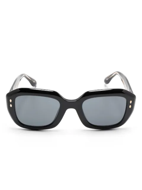 Isabel Marant Eyewear  logo-engraved square-frame sunglasses