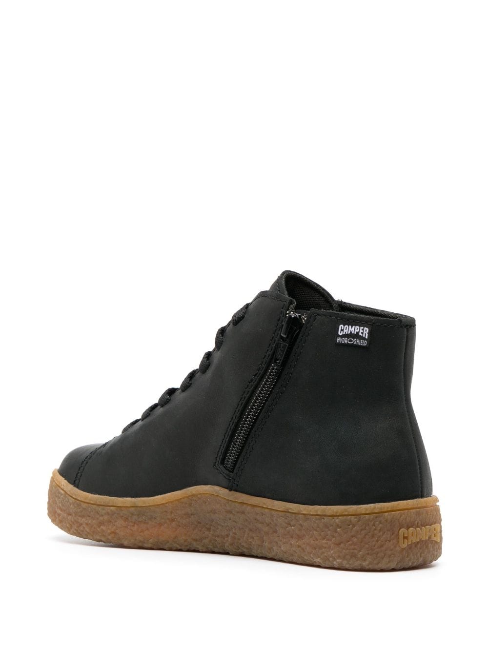 Shop Camper Terreno High-top Sneakers In Black