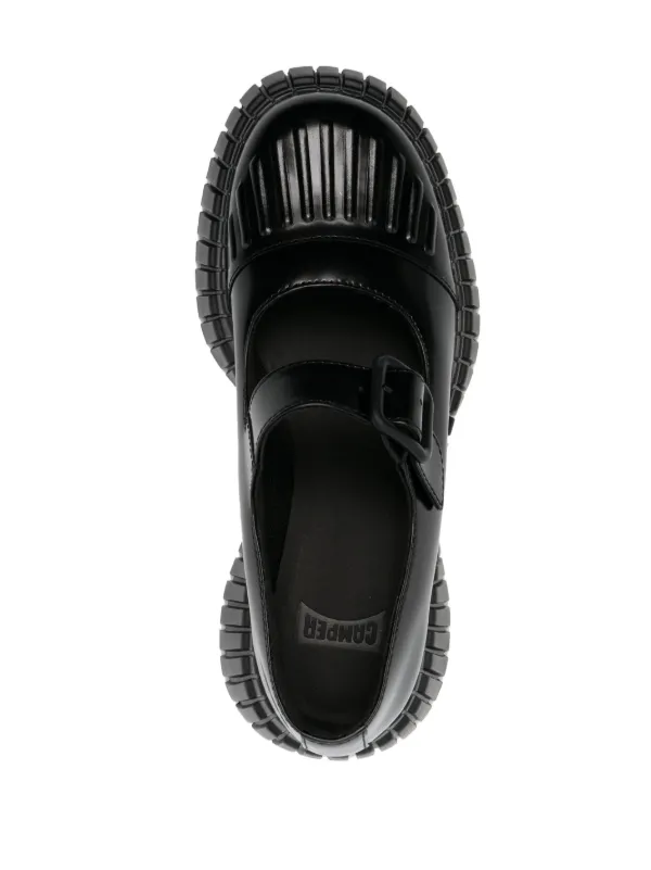 Camper BCN 70mm レザー オックスフォードシューズ | ブラック