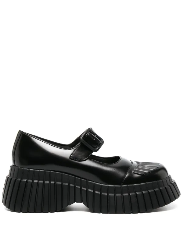 Camper BCN 70mm レザー オックスフォードシューズ | ブラック