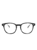 Oliver Peoples round-frame glasses - Blue