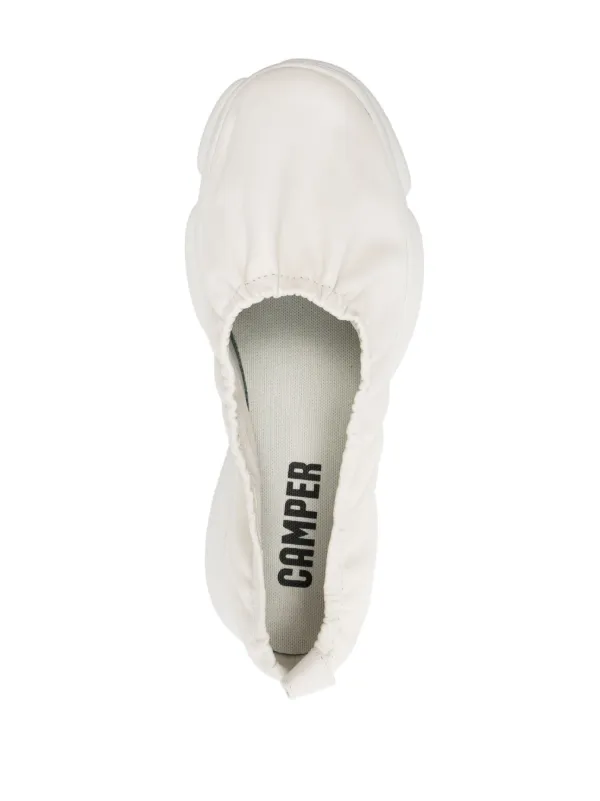 CAMPER ホワイト ローファー EU 37 Camper レザーローファー | ホワイト | FARFETCH JP